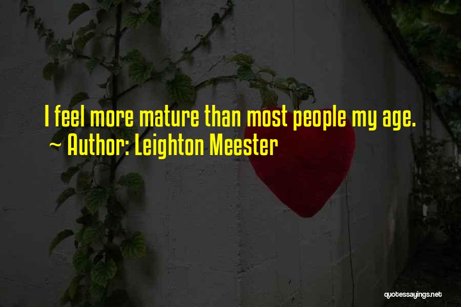 Leighton Meester Quotes 1954485