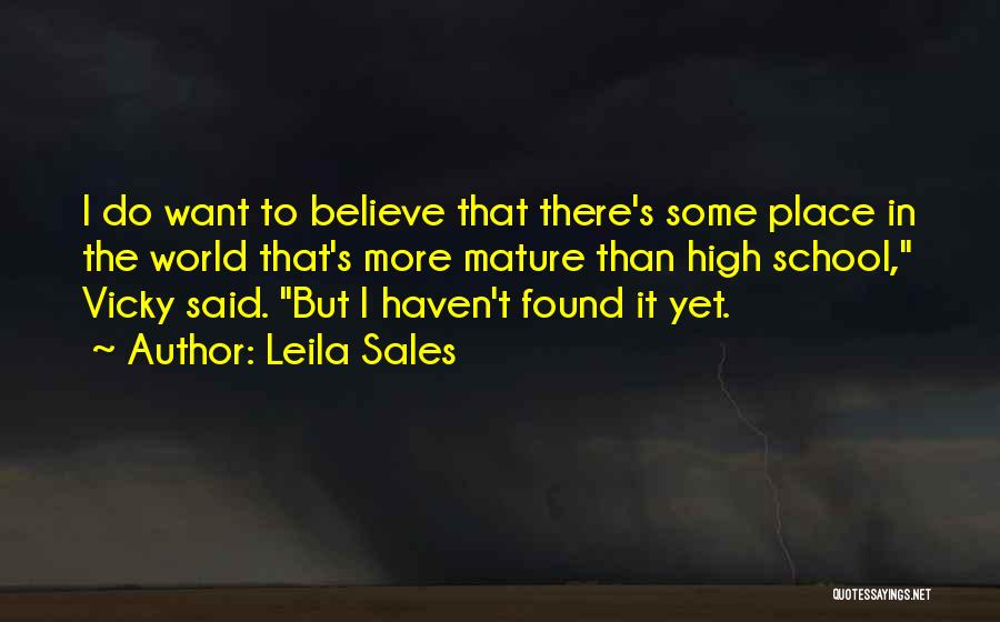 Leila Sales Quotes 400875