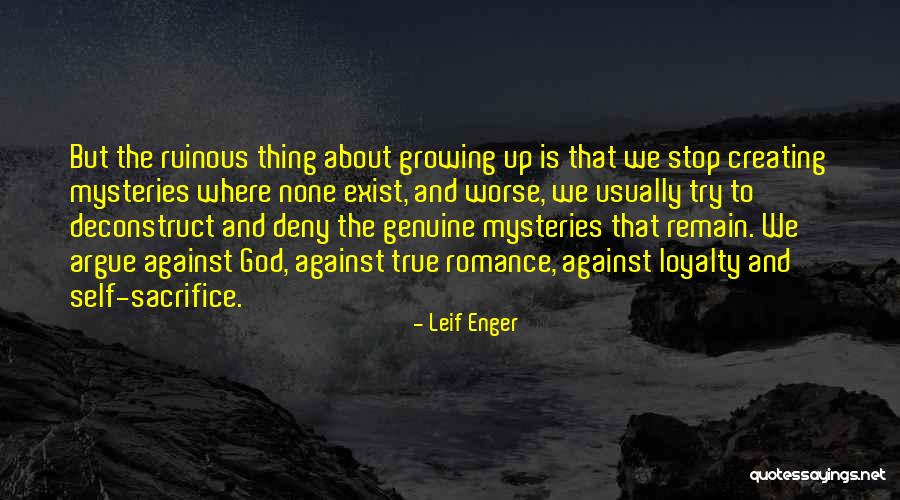 Leinart And Bush Quotes By Leif Enger Leinart And Bush Quotes By Leif Enger