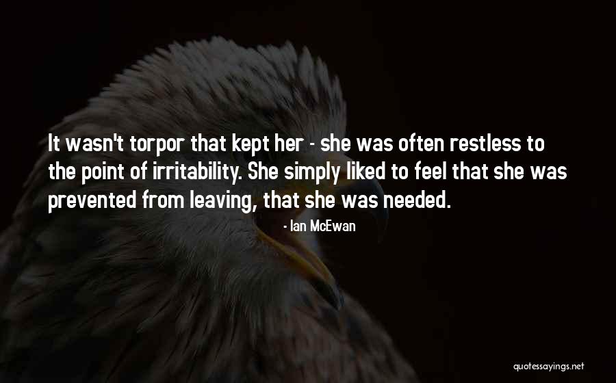 Leinberger Madonna Quotes By Ian McEwan Leinberger Madonna Quotes By Ian McEwan