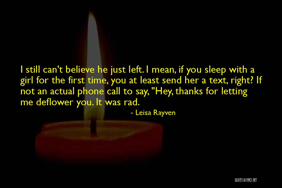 Leisa Rayven Quotes 665503