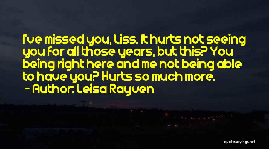 Leisa Rayven Quotes 798519