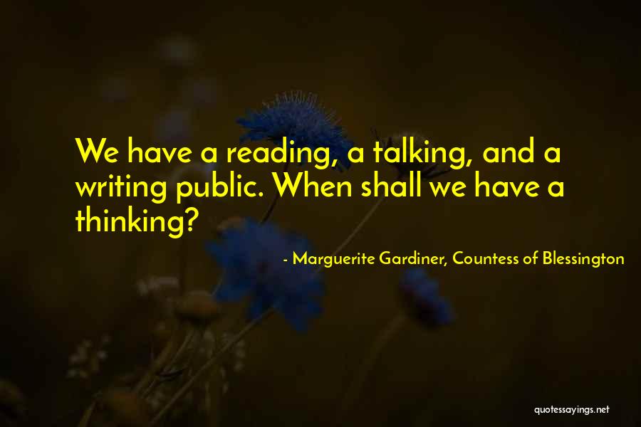 Leithead Jr Quotes By Marguerite Gardiner, Countess Of Blessington Leithead Jr Quotes By Marguerite Gardiner, Countess Of Blessington