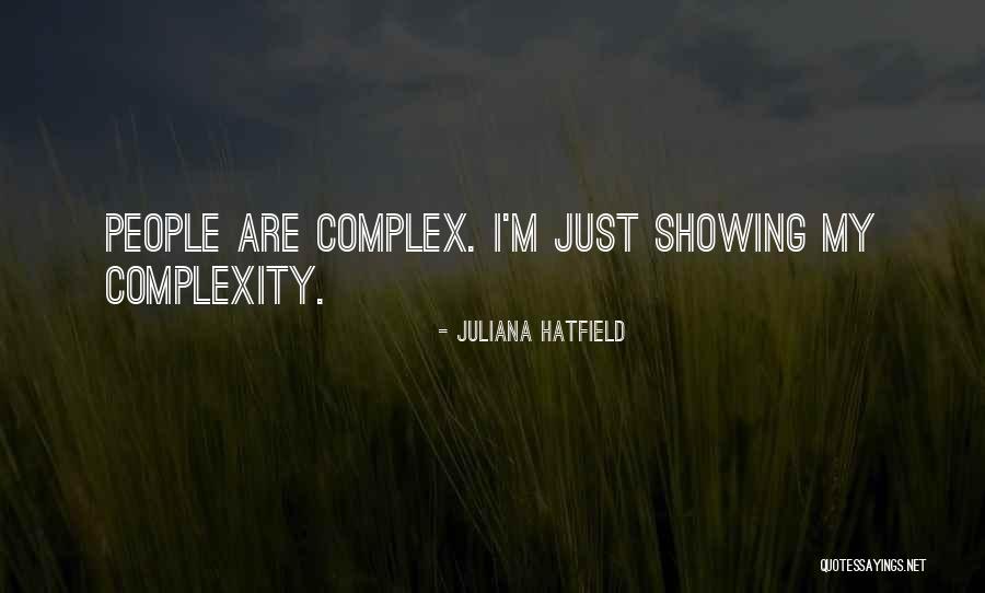 Lektronics Quotes By Juliana Hatfield