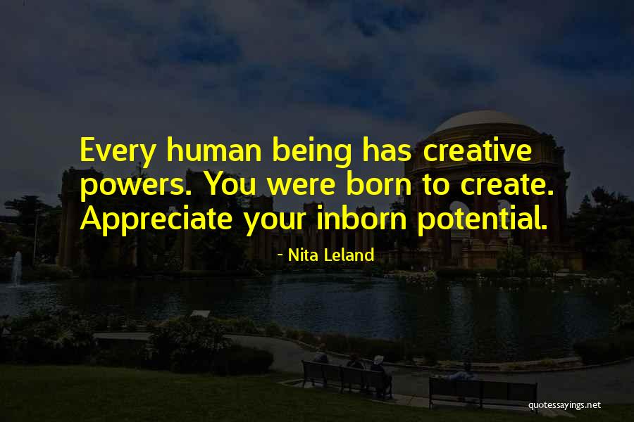 Leland Quotes By Nita Leland