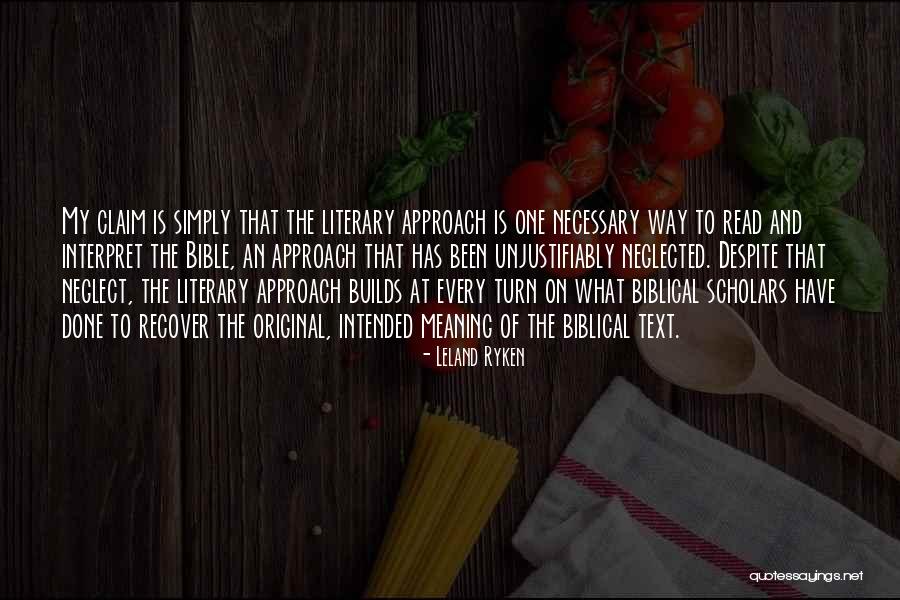 Leland Ryken Quotes 1353320