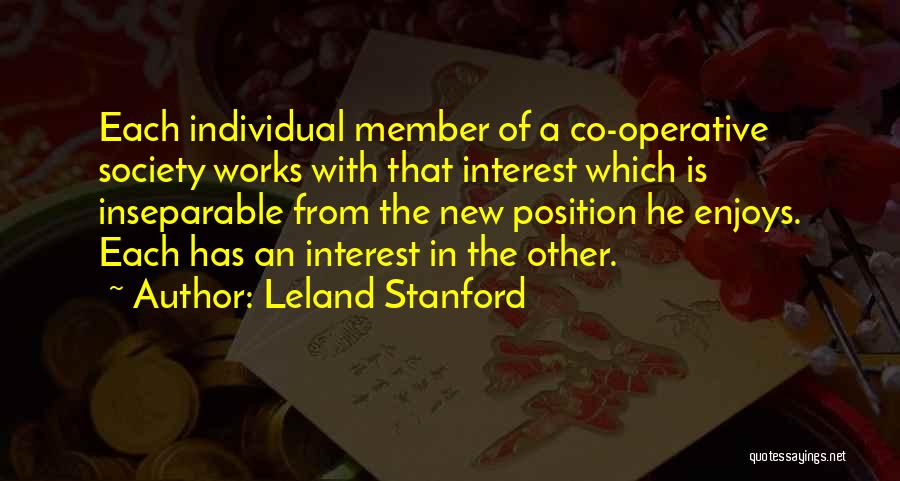 Leland Stanford Quotes 672009