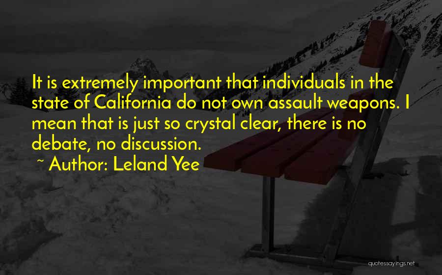Leland Yee Quotes 1704106