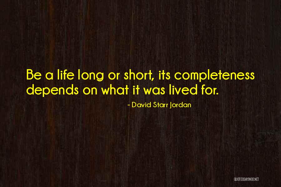 Lellis Restaurant Quotes By David Starr Jordan Lellis Restaurant Quotes By David Starr Jordan