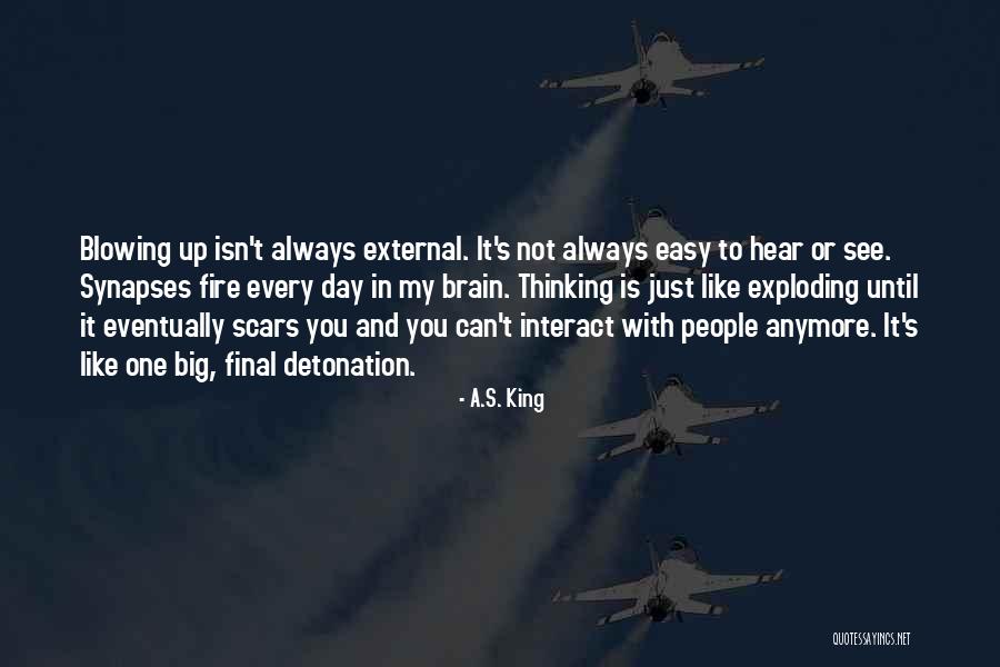 Lemmerdeur Quotes By A.S. King Lemmerdeur Quotes By A.S. King