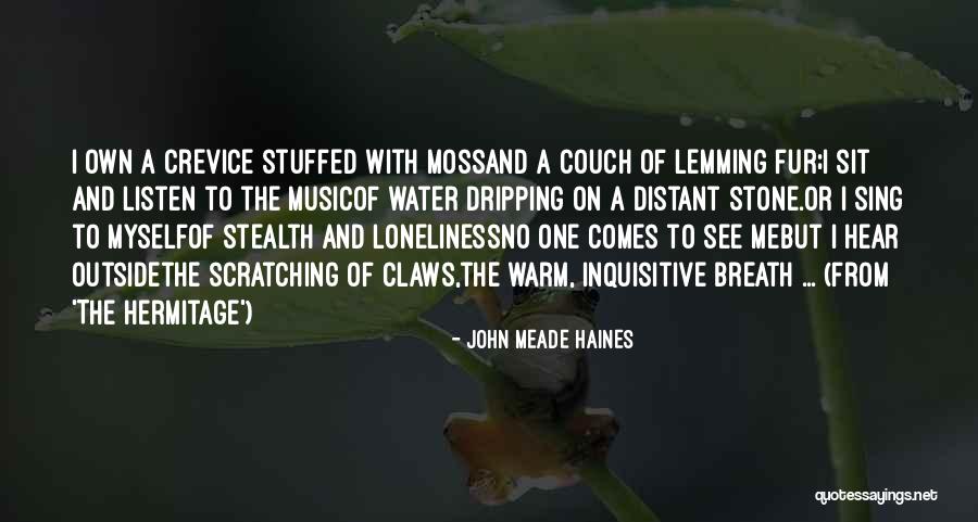 Lemming Quotes By John Meade Haines