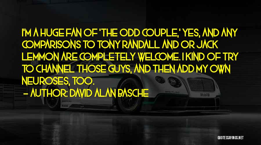 Lemmon Quotes By David Alan Basche