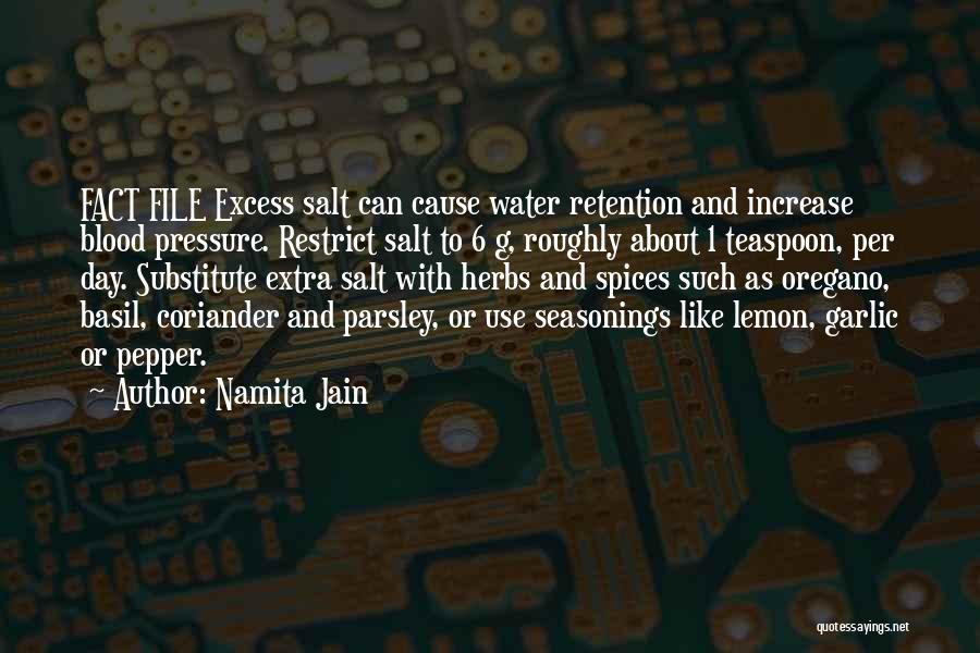 Lemon Water Quotes By Namita Jain