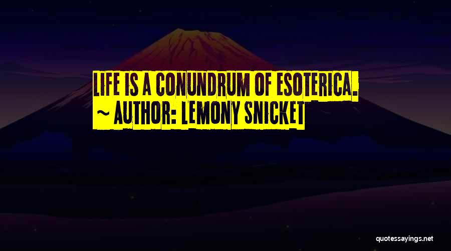 Lemony Snicket Series Unfortunate Events Quotes By Lemony Snicket