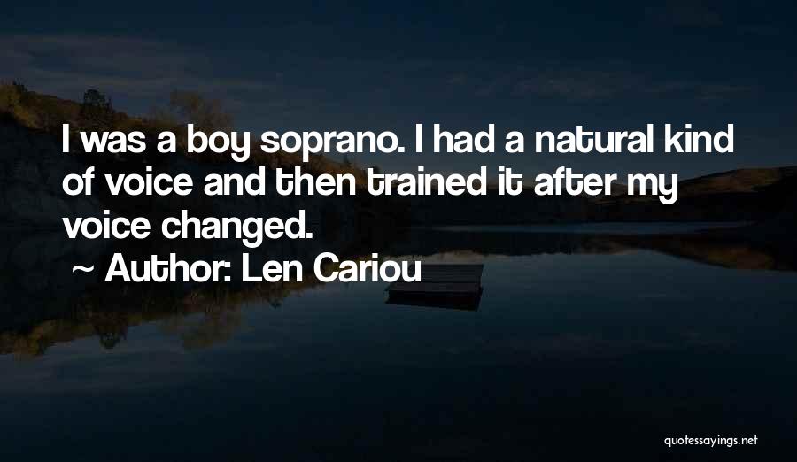 Len Cariou Quotes 1924423