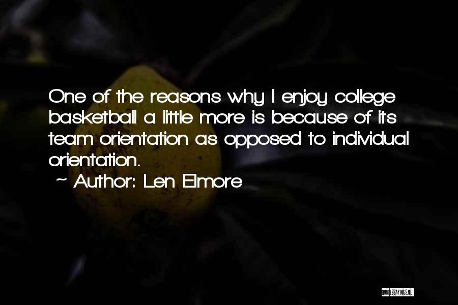 Len Elmore Quotes 1286814