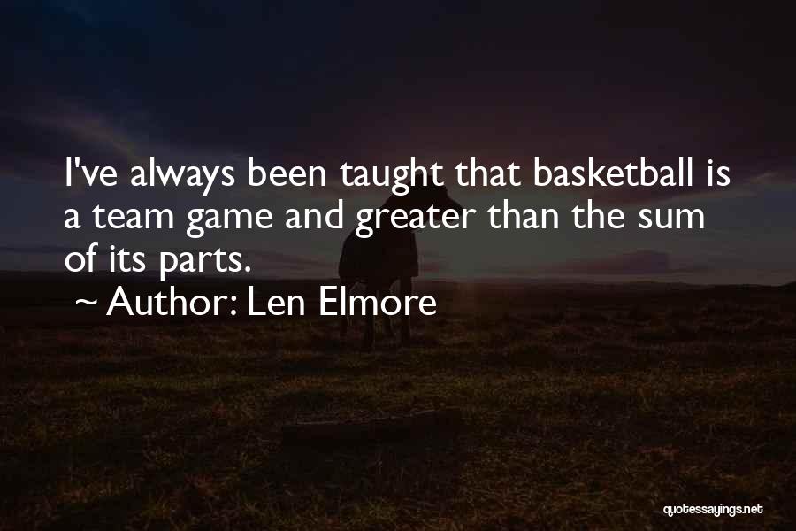 Len Elmore Quotes 999030