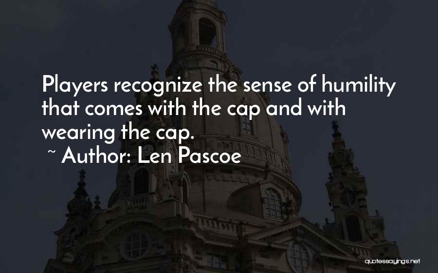 Len Pascoe Quotes 129579