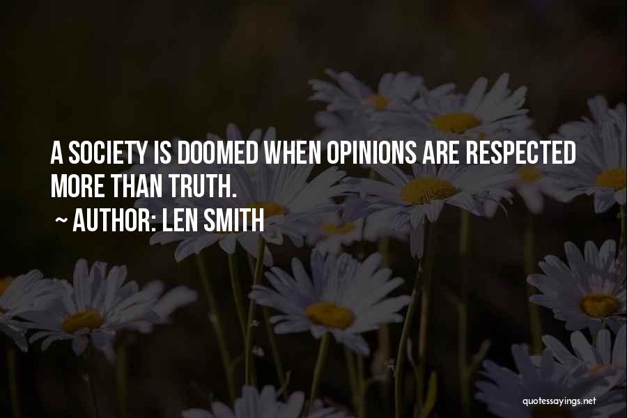 Len Smith Quotes 1104326