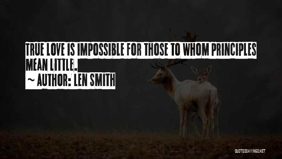 Len Smith Quotes 456996