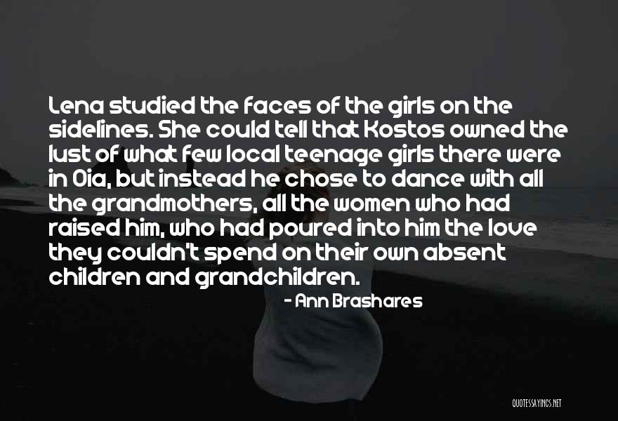Lena Kostos Quotes By Ann Brashares Lena Kostos Quotes By Ann Brashares