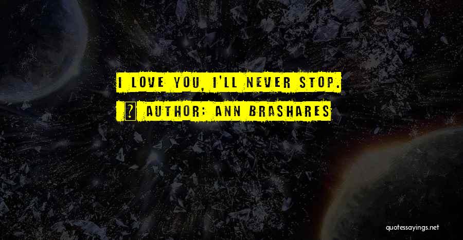 Lena Kostos Quotes By Ann Brashares