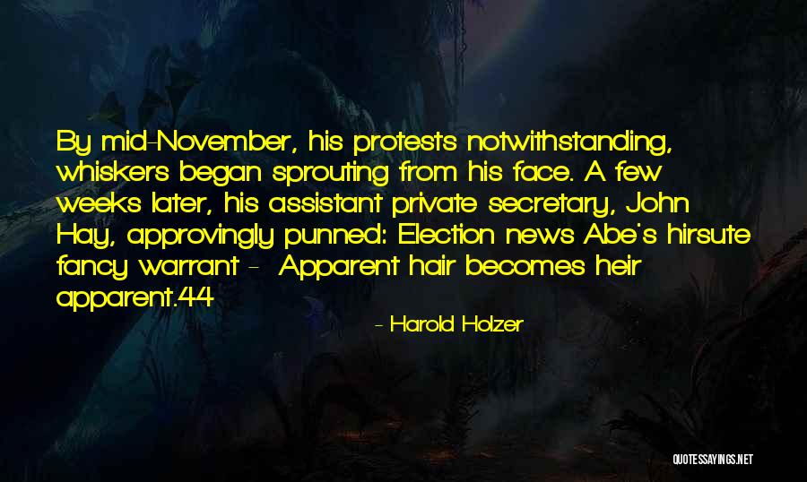 Lenain Water Quotes By Harold Holzer