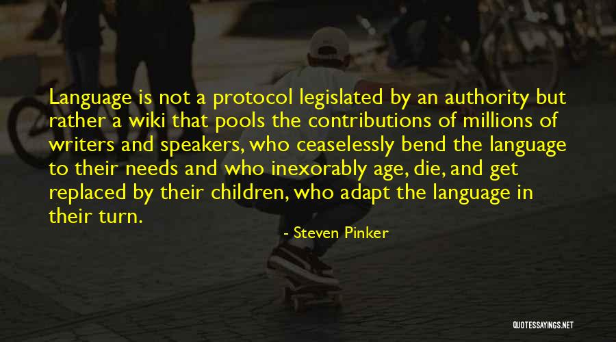 Lenain Water Quotes By Steven Pinker