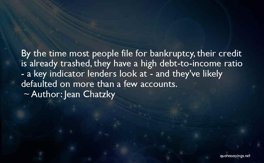 Lenders Quotes By Jean Chatzky