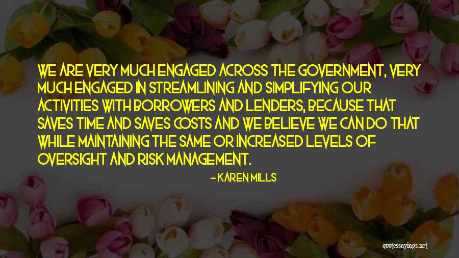 Lenders Quotes By Karen Mills