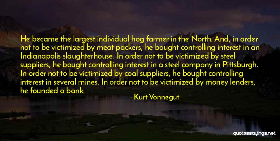 Lenders Quotes By Kurt Vonnegut