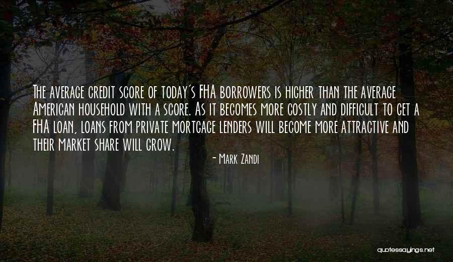 Lenders Quotes By Mark Zandi