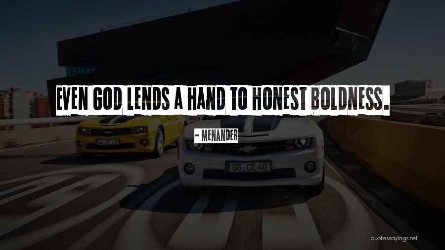 Lends A Hand Quotes By Menander Lends A Hand Quotes By Menander