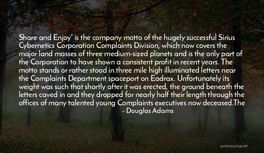 Length Quotes By Douglas Adams