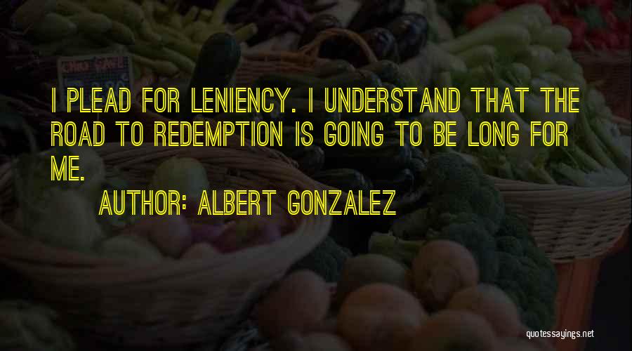 Leniency Quotes By Albert Gonzalez