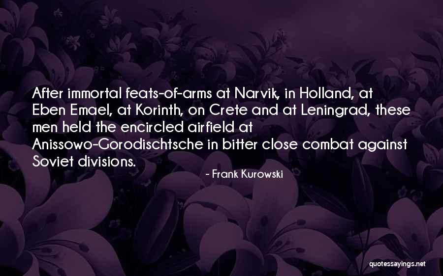 Leningrad Quotes By Frank Kurowski