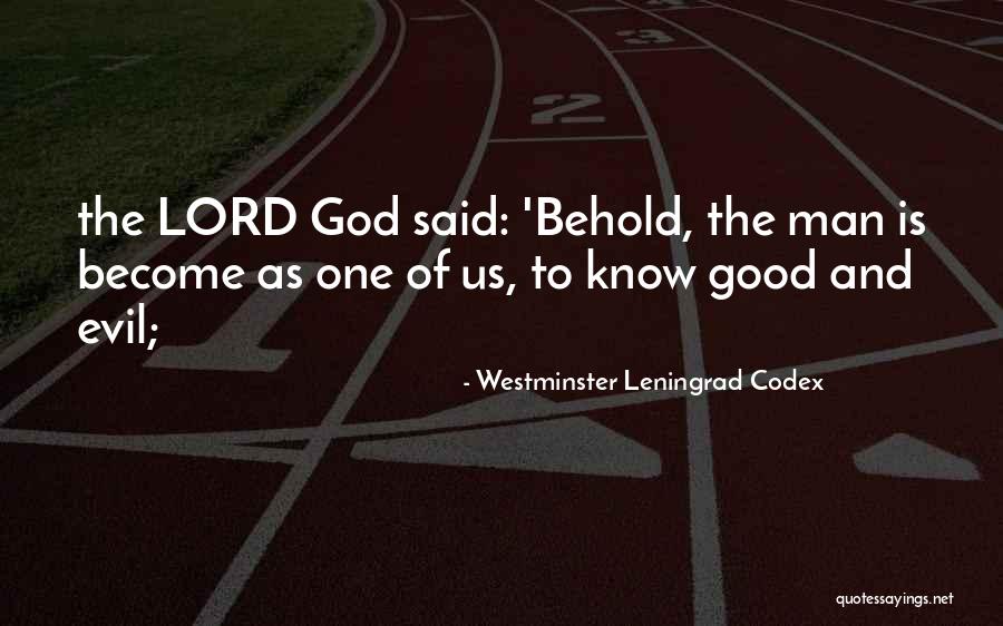 Leningrad Quotes By Westminster Leningrad Codex