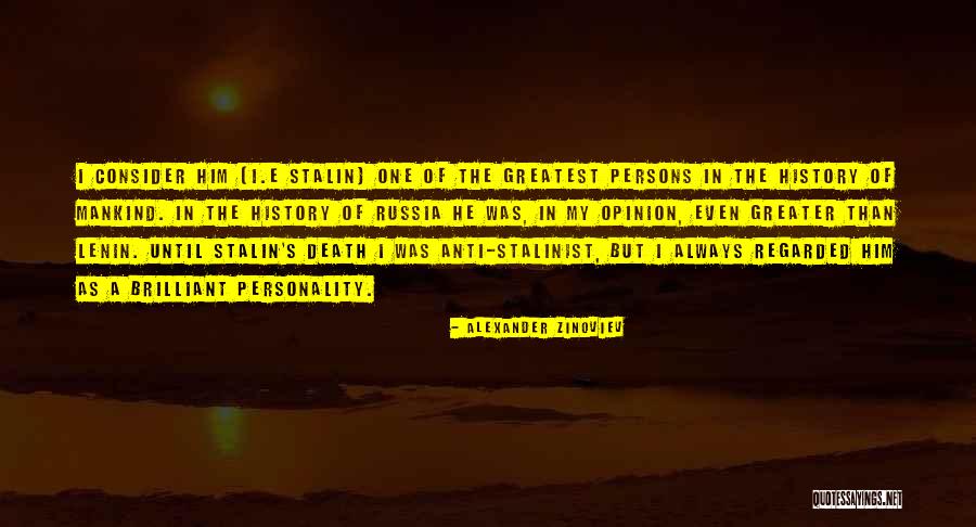 Lenin's Quotes By Alexander Zinoviev