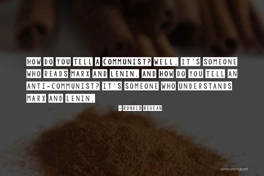 Lenin's Quotes By Ronald Reagan