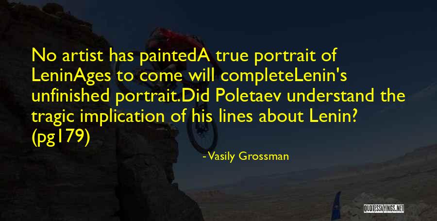 Lenin's Quotes By Vasily Grossman