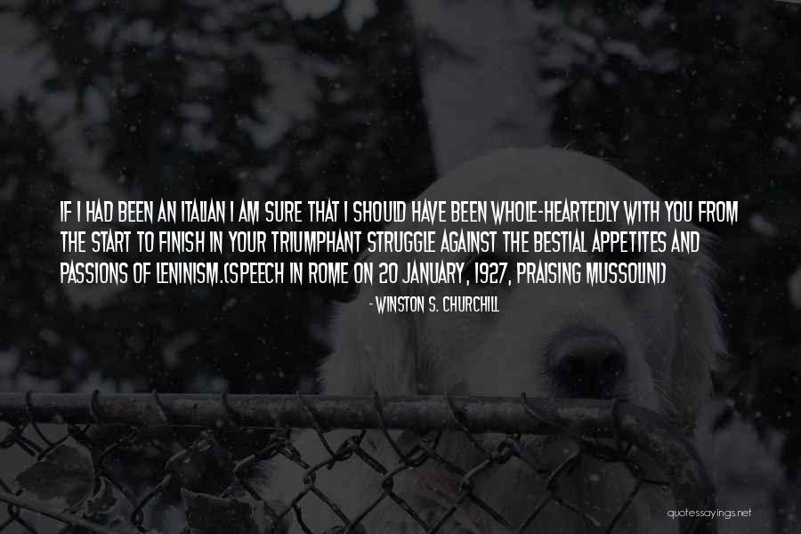 Lenin's Quotes By Winston S. Churchill