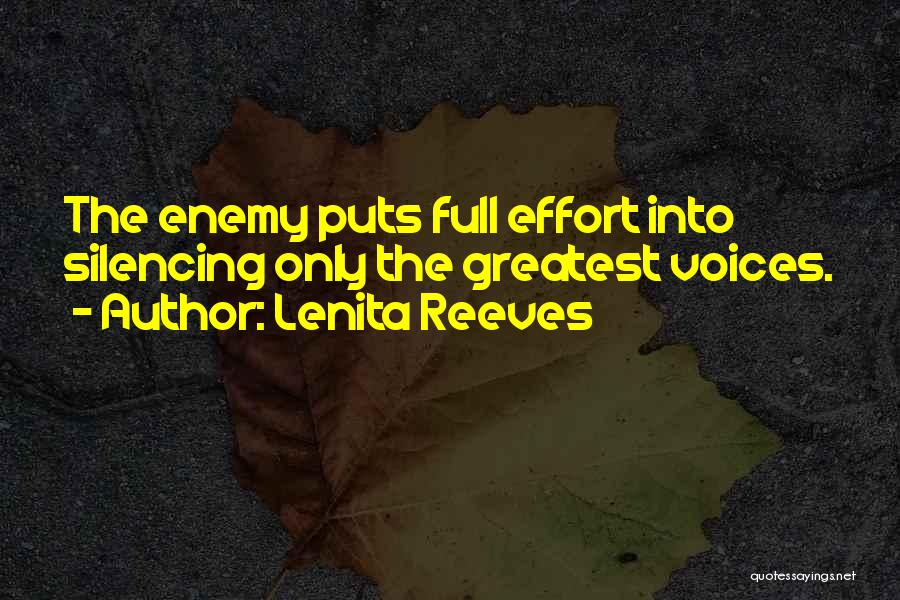 Lenita Reeves Quotes 195453