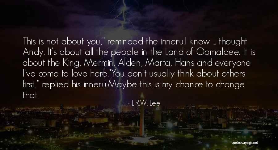 Lennie Mental Illness Quotes By L.R.W. Lee Lennie Mental Illness Quotes By L.R.W. Lee