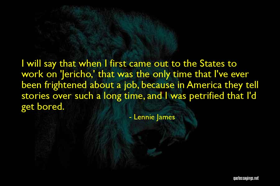 Lennie Quotes By Lennie James