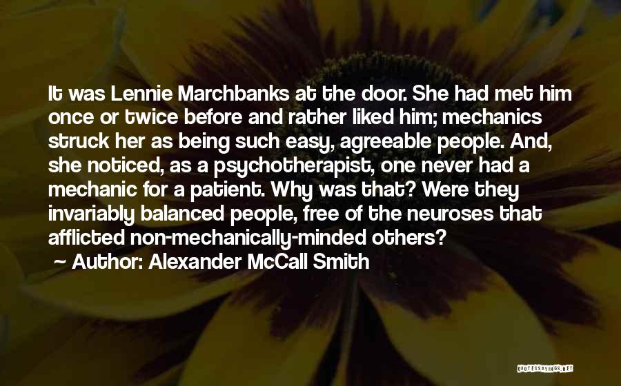 Lennie's Quotes By Alexander McCall Smith
