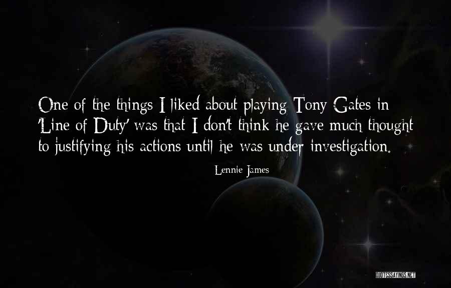 Lennie's Quotes By Lennie James Lennie's Quotes By Lennie James