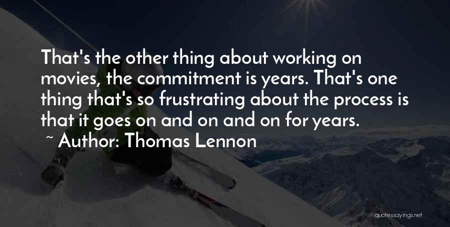 Lennon Quotes By Thomas Lennon