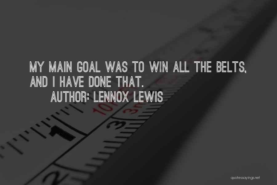 Lennox Lewis Quotes 1297693