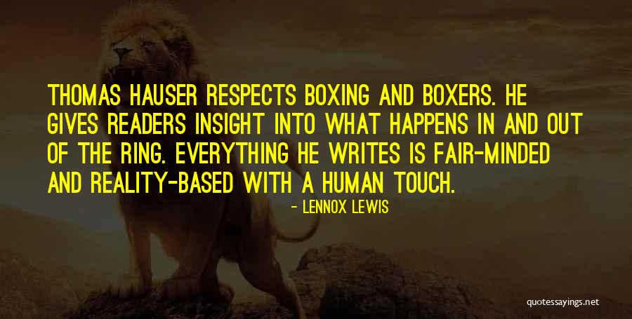 Lennox Lewis Quotes 1969526