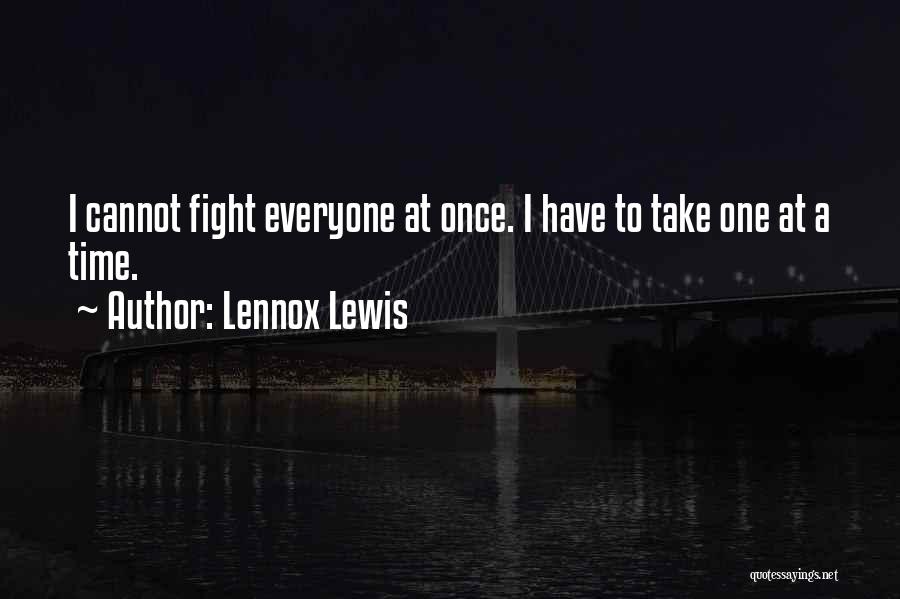 Lennox Lewis Quotes 217429
